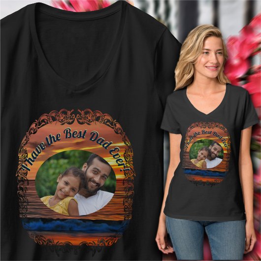 Bester Vater je Sonnenuntergang 1577 T-Shirt