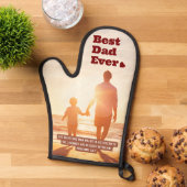 Bester Vater je Sprichwörter 20:7 Christliche Bibe Ofenhandschuh (Oben unten)