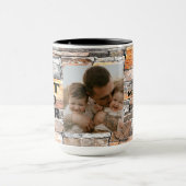 Bester Vater je Stein Steine gestört Tasse (Zentrum)