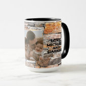 Bester Vater je Stein Steine gestört Tasse (VorderseiteRechts)