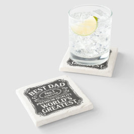 Bester Vater je Steinuntersetzer