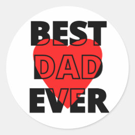 Bester Vater je Sticker