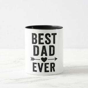 Bester Vater je - Stilvolle Geschenkidee Tasse