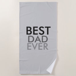 Bester Vater je Strandtuch