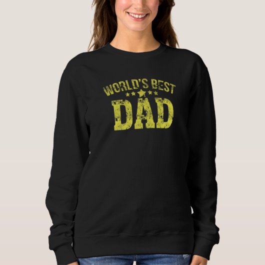 Bester Vater je Sweatshirt (Vorderseite)