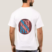 Bester Vater je T-Shirt (Rückseite)