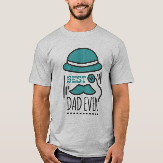 Bester Vater je T - Shirt (Vorderseite)