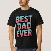 Bester Vater je T - Shirt (Vorderseite)