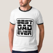 Bester Vater je T - Shirt (Vorderseite)