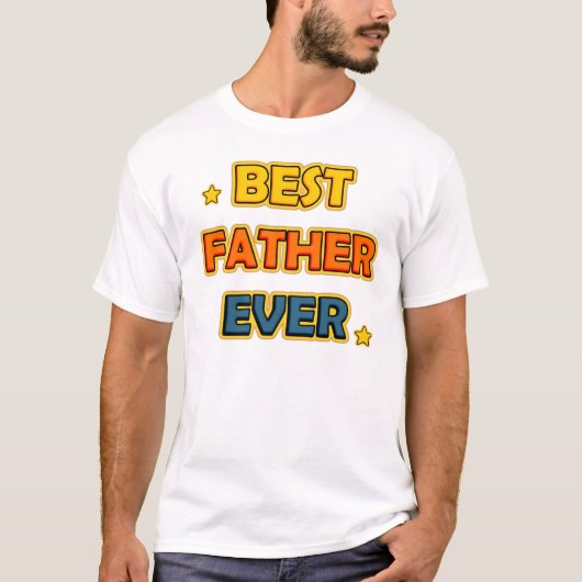 Bester Vater je T-Shirt (Vorderseite)