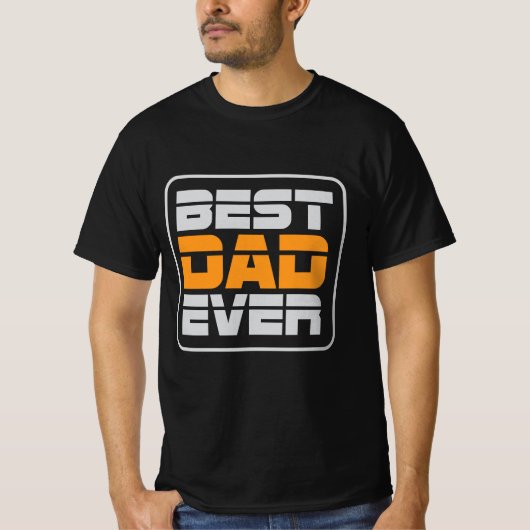 Bester Vater je T - Shirt (Vorderseite)