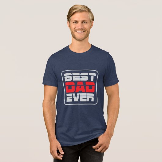 Bester Vater je T - Shirt (Vorderseite voll)