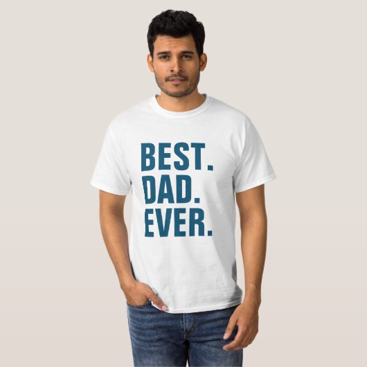 Bester Vater je T-Shirt (Vorne ganz)