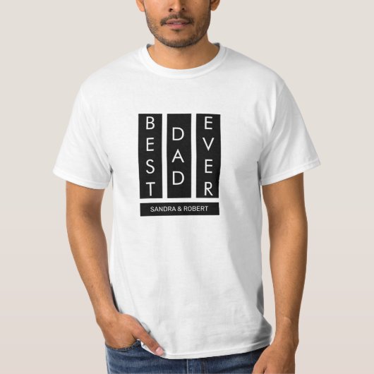 Bester Vater je T - Shirt (Vorderseite)
