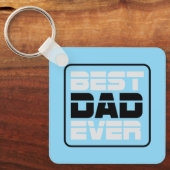 Bester Vater je T - Shirt Schlüsselanhänger (Vorderseite)