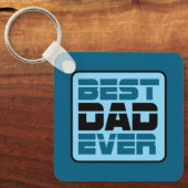 Bester Vater je T - Shirt Schlüsselanhänger (Vorderseite)