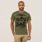 Bester Vater je T - Shirt - Vatertag Geschenk für (Vorne ganz)