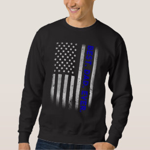 Bester Vater je Tag des amerikanischen Flaggenvate Sweatshirt