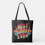 Bester Vater je Tasche (Rückseite)