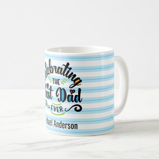 Bester Vater je Tasse (VorderseiteRechts)