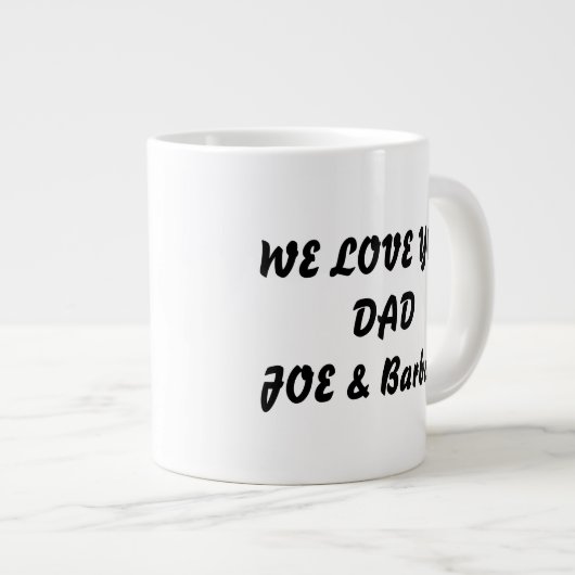 Bester Vater je Tasse (Vorderseite Rechts)