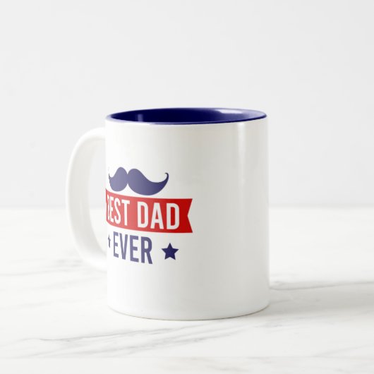 Bester Vater je Tasse (Vorderseite Links)