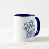 Bester Vater je Tasse (VorderseiteRechts)