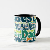 Bester Vater je Tasse (VorderseiteRechts)