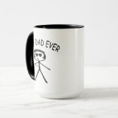 Bester Vater je Tasse (Vorderseite Links)
