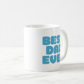 Bester Vater je. Tasse (VorderseiteRechts)