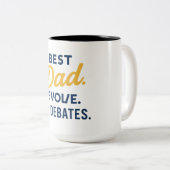 Bester Vater je Tasse - kein Geschenk für Debatten (VorderseiteRechts)