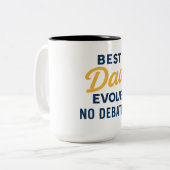 Bester Vater je Tasse - kein Geschenk für Debatten (Vorderseite Links)