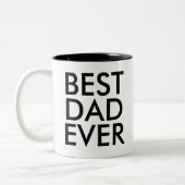Bester Vater je Tasse | Vatertagsgeschenk (Links)