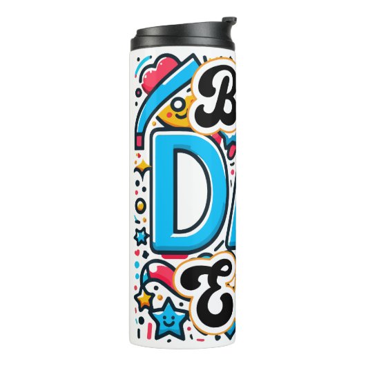 Bester Vater je Thermosbecher (Nach links gedreht)