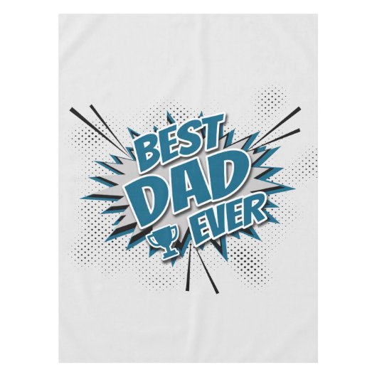 Bester Vater je Tischdecke (Vorderseite)