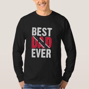 Bester Vater je Trini Trinidadian Land Tobago Tri T-Shirt