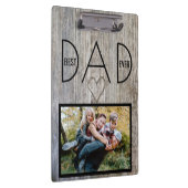 Bester Vater je, unser Foto zum Super-Vater-Vater Klemmbrett (Rechts)