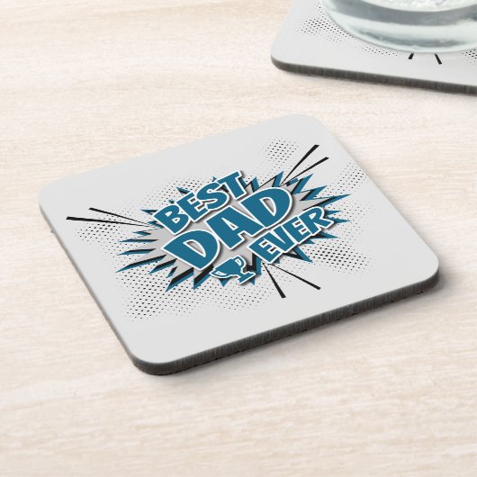 Bester Vater je Untersetzer (Linke Seite)