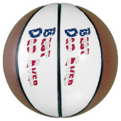 Bester Vater je USA-Flagge Basketball (Vertikal)