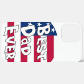 Bester Vater je USA-Flagge Case-Mate iPhone Hülle (Rückseite / Rechts)
