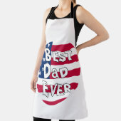Bester Vater je USA-Flagge Schürze (InSitu)