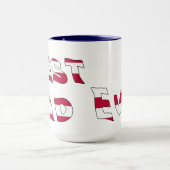 Bester Vater je USA-Flagge Tasse (Zentrum)