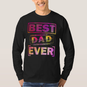 Bester Vater je Vater Männer Großvater Ehemänner V T-Shirt