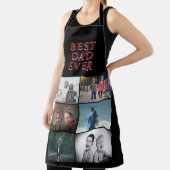 Bester Vater je Vater Tag 6 FotoCollage Schürze (InSitu)