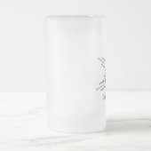 Bester Vater je, Vater von 4, Name des Vaters Mattglas Bierglas (Mittel)