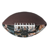 Bester Vater je | Vatertag 8 FotoCollage Football (Vorderseite)