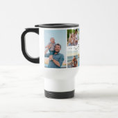 Bester Vater je | Vatertag 8 FotoCollage Reisebecher (Links)