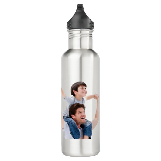 Bester Vater je Vatertag Edelstahlflasche (Rechts)