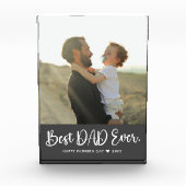 Bester Vater je Vatertag Einfaches Foto (Vorderseite)