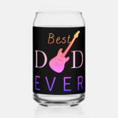 Bester Vater je Vatertag Familienfoto Collage Dosenglas (Rückseite)